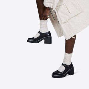 INTENTIONALLY BLANK CATEGORICAL platform mary jane, size 9, black